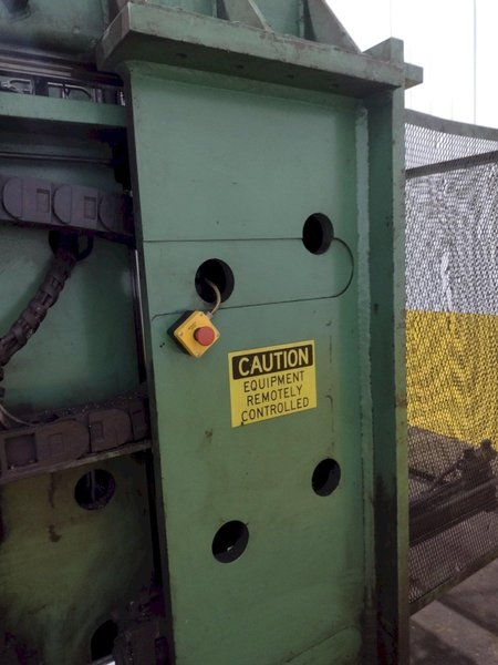 9 SPINDLE PEDDINGHAUS MODEL #BDL-1250/9 I-BEAM DRILL/DRILLING LINE: STOCK #19128