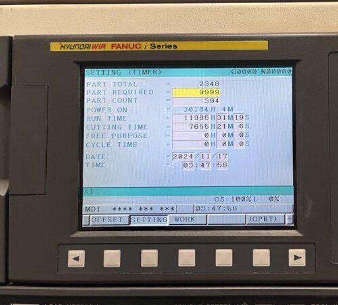 Hyundai Wia F400 CNC Vertical Machining Center – Mill