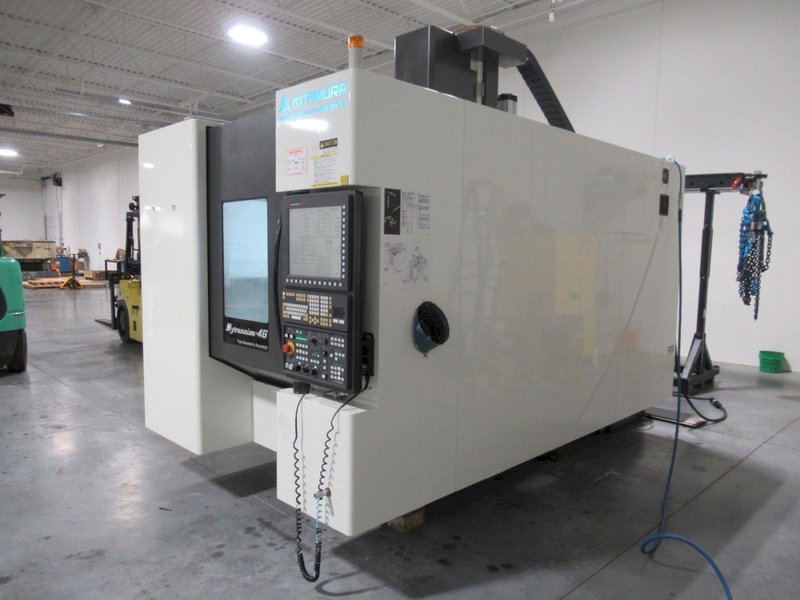 Kitamura Mytrunnion 4G 5-Axis Vertical Machining Center, 15K RPM, 60 ATC, Probing, Thru Spindle Coolant