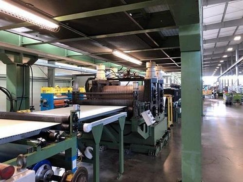 50&quot; WIDE BRADBURY-PUMA &quot;STUCCO&quot; DESIGN SINGLE-STAND EMBOSSER ROLL