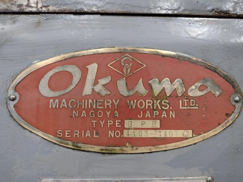 11" X 48" OKUMA MODEL #GPB OD CYLINDRICAL GRINDER: YOBRO #25366