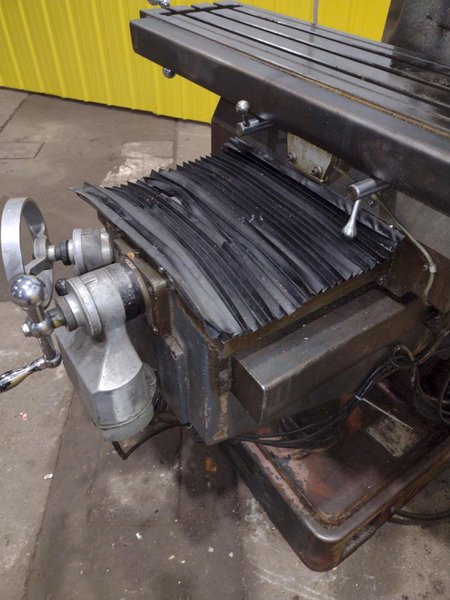 5 HP KENT MODEL #KTM-5VK RAM TYPE  KNEE MILL, 1992: STOCK #19923