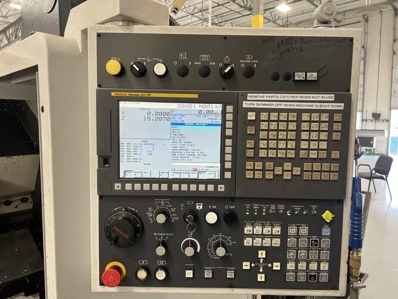 Takisawa LA-250 CNC Lathe, 2018 – Tailstock, Chip Conveyor, Parts Catcher