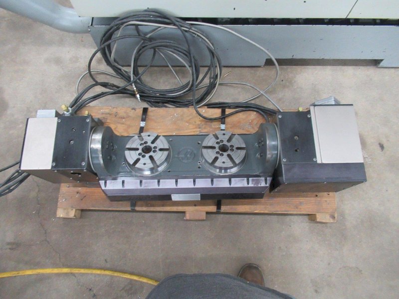 Haas VF-4SS CNC 5-Axis Vertical Machining Center, Haas TR-160-2 Trunnion, 12K RPM, 40 ATC, Probing, TS Coolant.