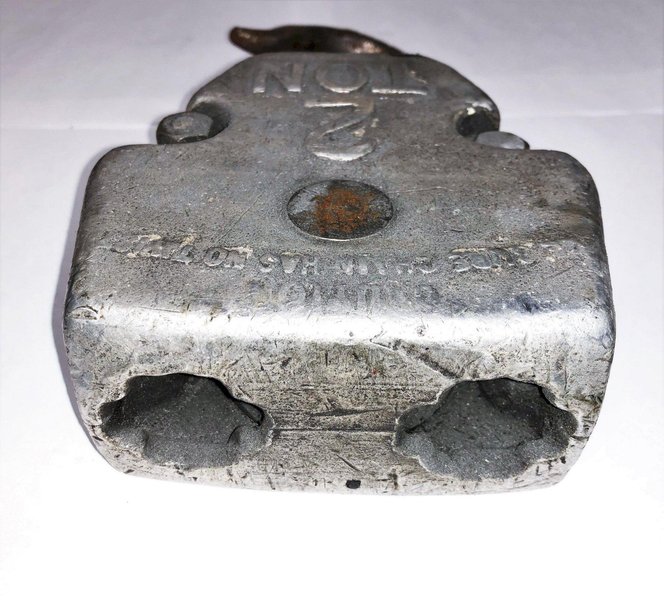 2 TON CROSBY CHAIN HOIST HOOK : STOCK #13928