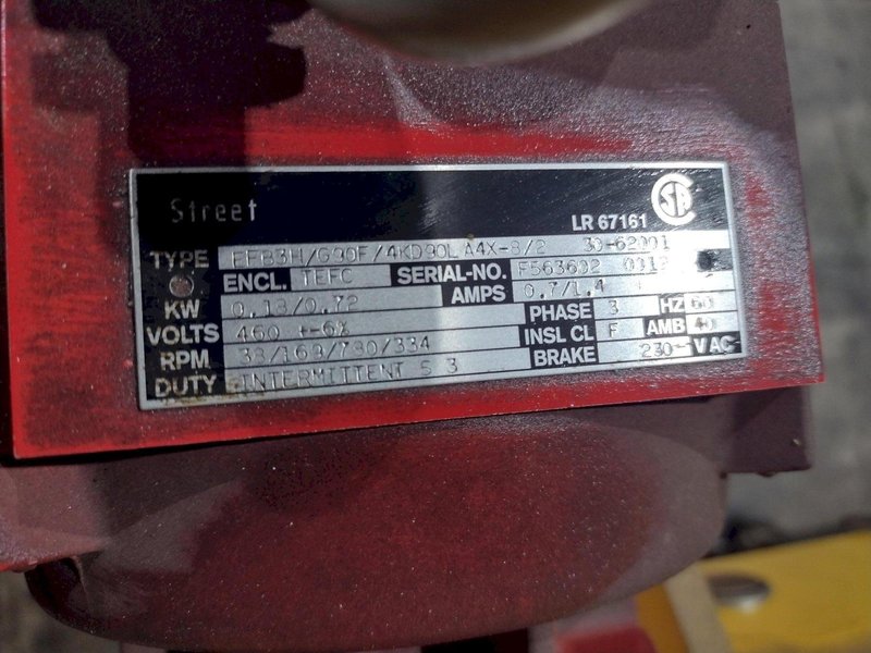 7.5 TON DESHAZO SINGLE GIRDER TOP RUNNING BRIDGE CRANE WITH STREET HOIST: YOBRO 24991