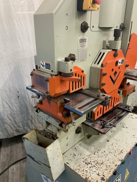 50 TON BAILEIGH HYDRAULIC IRONWOKER: STOCK #76319