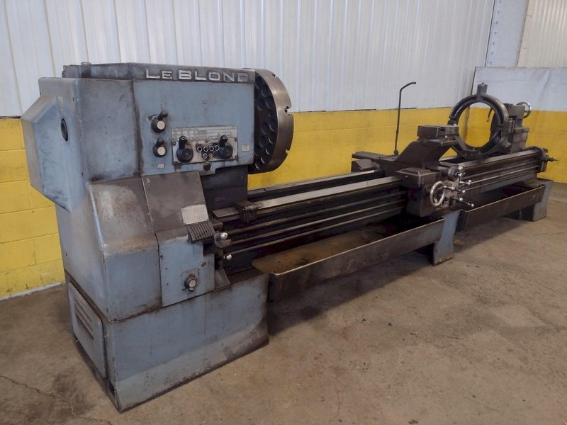 36" x 144" LEBLOND MODEL #3H ENGINE LATHE, 2-1/8" HOLE: STOCK 18222