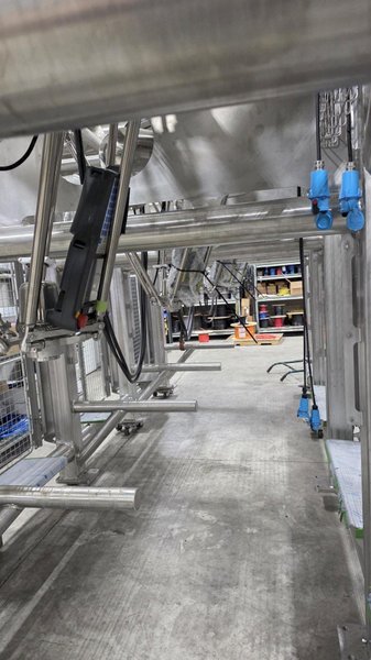 FANUC DR‑3iB/6 Stainless Washdown Delta Robots w/R-30iB+ Mate Control, 2023 – QTY 2 Master Bundles for Food‑Grade Pick and Place