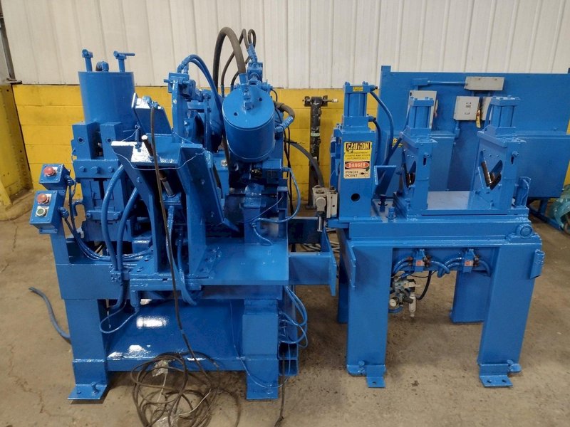 6&quot; x 6&quot; ANGLE - CONTROLLED AUTOMATION FABRILINE AUTOMATIC PUNCH AND SHEAR ANGLE LINE: STOCK #16465