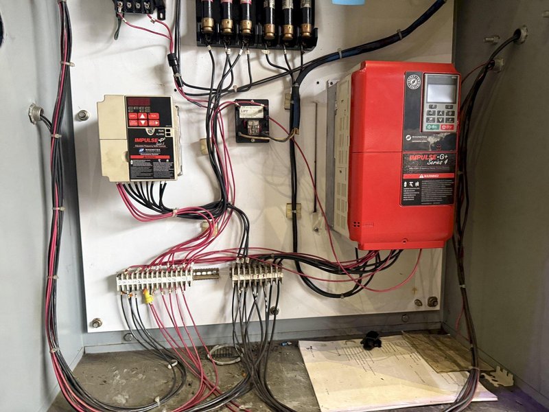 10 TON X 57’ SHAW-BOX DOUBLE GIRDER OVERHEAD BRIDGE CRANE, WITH 12.5 TON SHAW-BOX HOIST: YOBRO #24731