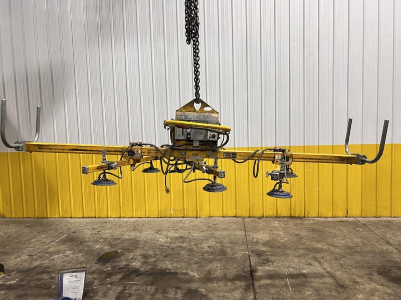 2013 900 LBS ANVER MODEL #VPF-57-AC-L3P/6P VACUUM SHEET LIFTER: YOBRO #24599