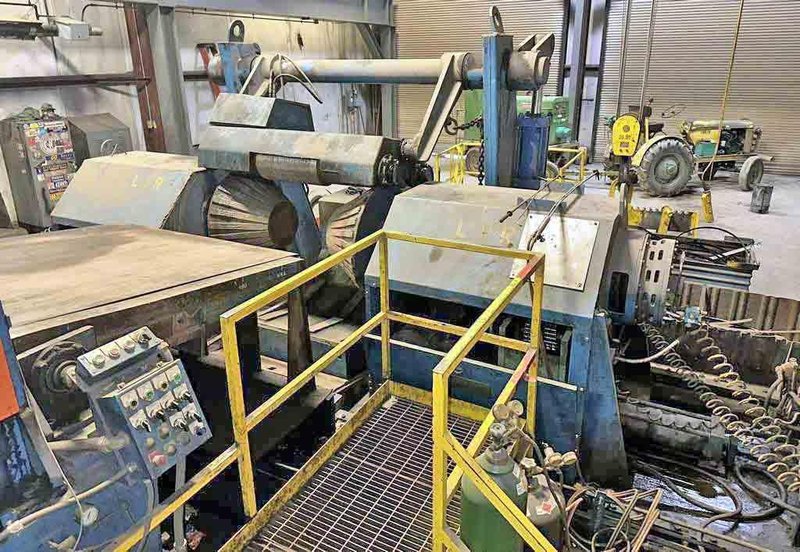 72" x 0.500" x 60,000# Delta Cut To Length Line