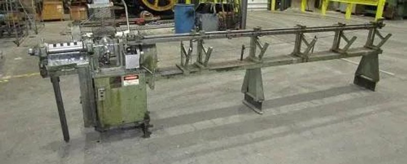 SHUSTER #1A WIRE STRAIGHTEN AND CUT OFF MACHINE (14622)