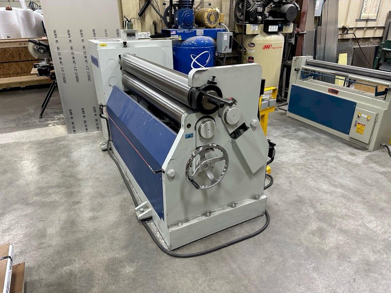 5' x 9/32" BIRMINGHAM MODEL R-0570H HEAVY DUTY SINGLE PINCH HYDRAULIC PLATE ROLL