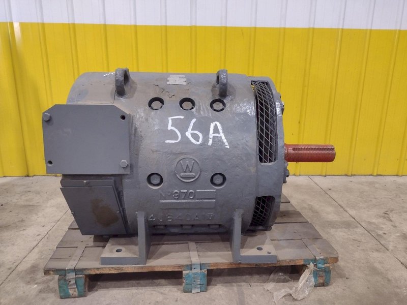 200 HP (150 KW) WESTINGHOUSE MOTOR; 600 VOLT, 250 AMP: STOCK #22943