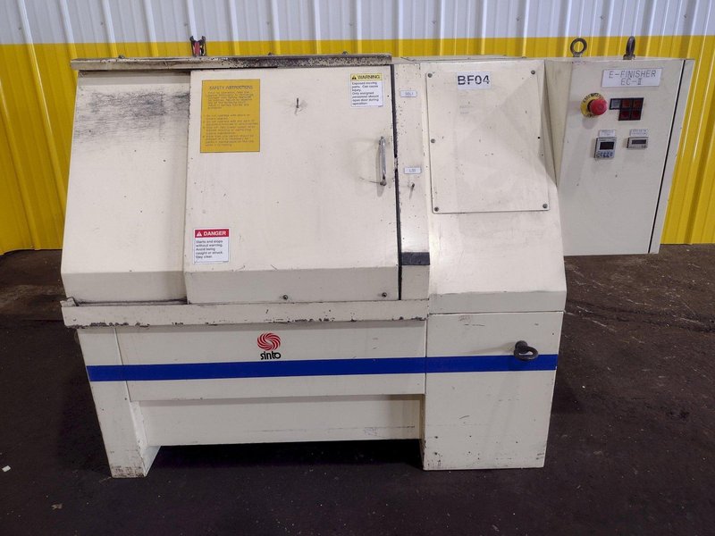 SINTOBRATOR MODEL #EC-2-033 CAROUSEL TYPE TUMBLING FINISHER: STOCK #18783