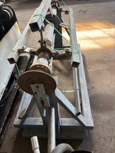 36&quot; TUFF RIB 1.5 SERIES 16 STAND AG PANEL ROLL FORMER LINE WITH PRECUT TRIM BLANK OPTION AND 10,000LBS MANUAL UNCOILER STOCK# 4163