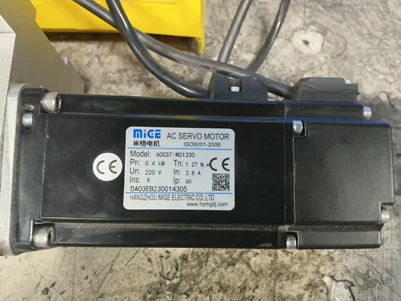 HANGZHOU MIGE ELECTRIC CO., LTD. 0.5 KW AC SERVO MOTOR  -  60CST-M01330
