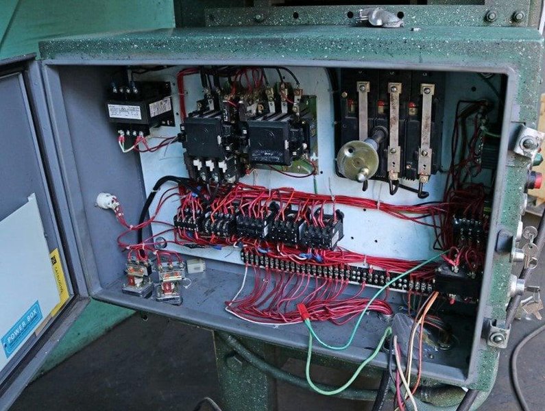 1979 Rousselle 8SS40 Straight Side Press (#5196)