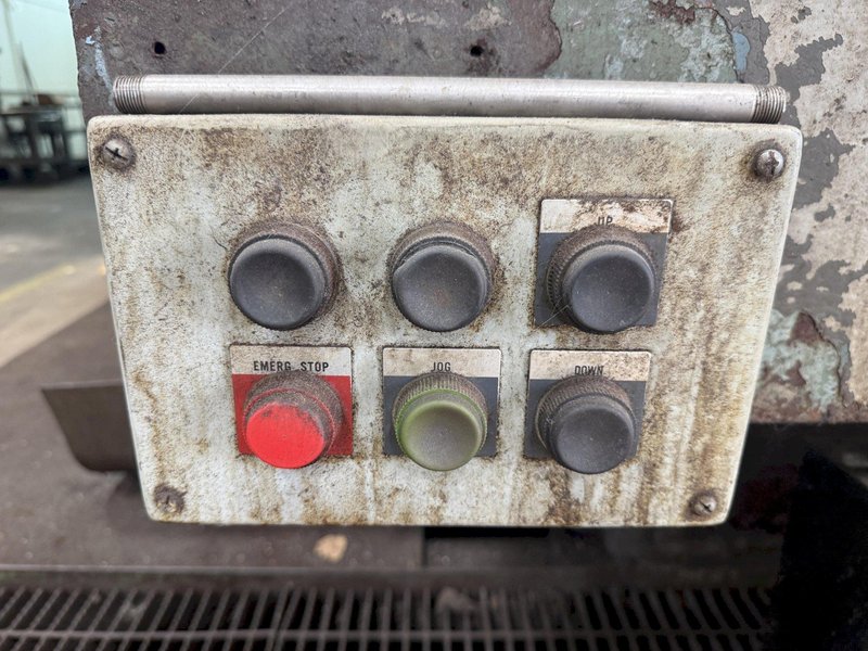 84” X 100 HP BLANCHARD MODEL #42-84 ROTARY SURFACE GRINDER : YOBRO #25951