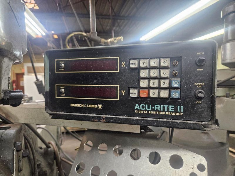 2 HP BRIDGEPORT SERIES 1 VERTICAL MILL. STOCK # 0957323