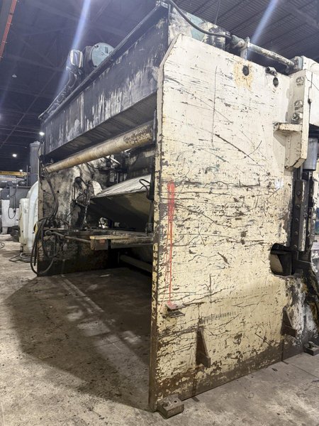 14' x 1/2" PACIFIC MODEL #500R HYDRAULIC POWER SHEAR WITH BACK GAUGE: STOCK #22940