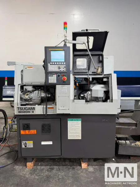 Tsugami BO205-II CNC Swiss Lathe, 2013