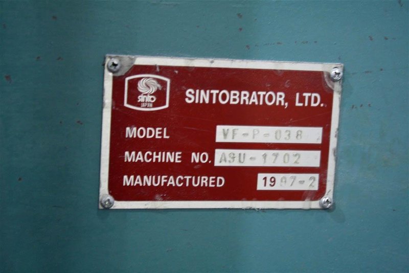 SINTOBRATOR LTD MODEL VF-P VIBRATING BARREL: STOCK #53784