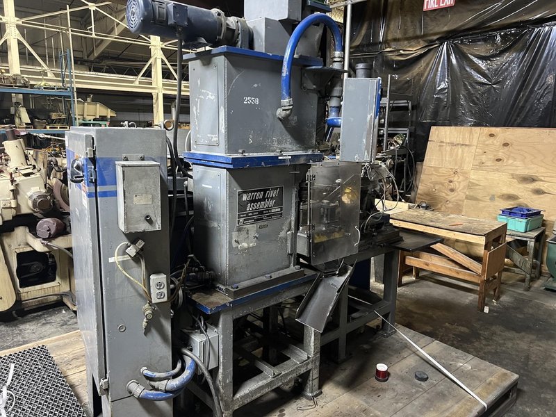 Warren Model WRA-2000 Rivet Assembly Machine