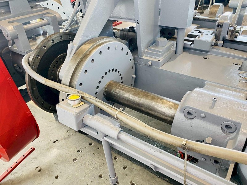 1/2&quot; X 24&quot; US BAIRD MODEL # 8 4-SLIDE WIRE MACHINE. STOCK # 0509019