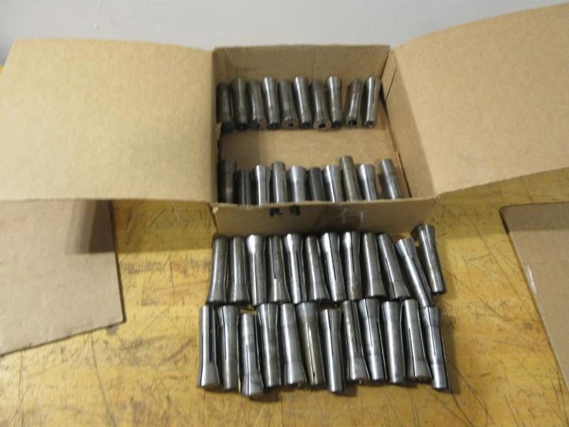 Assorted R8 Collets 1/8"-3/4" (44)- Auction Item