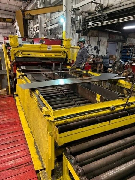 72" x 0.080" x 50,000# Welty Way Slear Line STOCK #2946