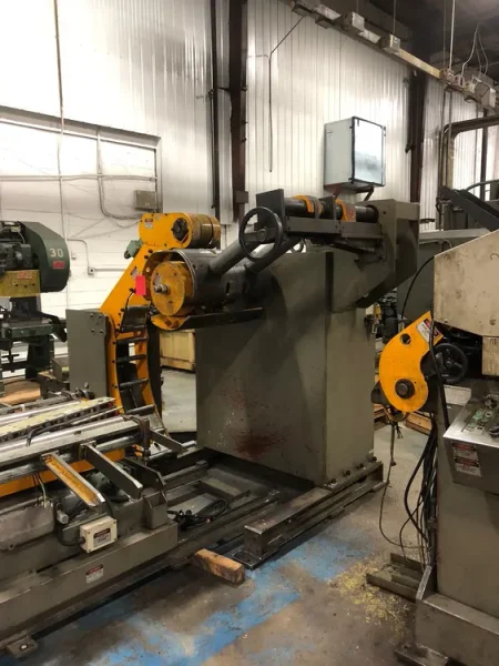 ORII 6,600 LB X 15.7&quot; X .177&quot; SERVO FEEDLINE, STOCK# 13843T