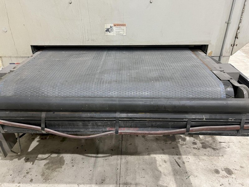 52&quot;  X 40 HP TIMESAVER MODEL #252-301C 3 HEAD BELT GRINDER SANDER, 1997: STOCK 20032