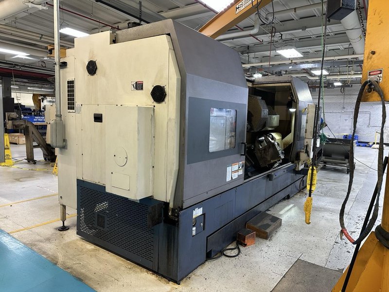 Mori Seiki SL-400 BMC/2000 CNC Turning Center, Live Tooling, SMW Steady Rest, 1999
