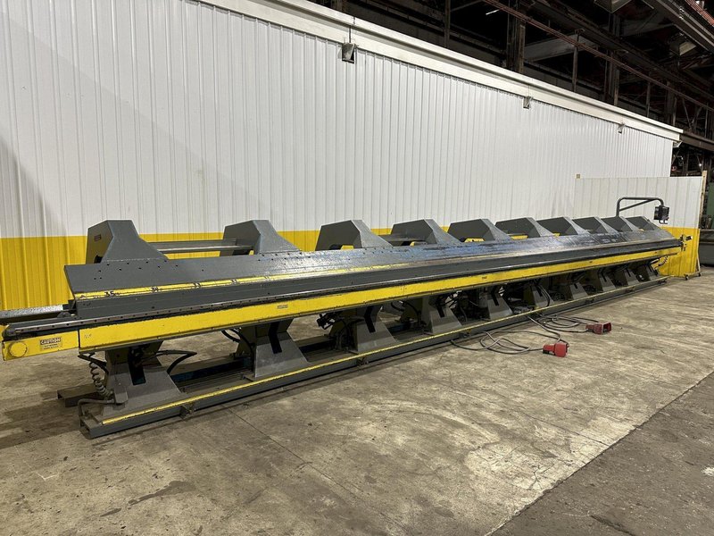40' X 16 GA BRADBURY STRUCTURAL METAL TRIM HYDRAULIC FOLDER, NEW 2005: STOCK# 4078
