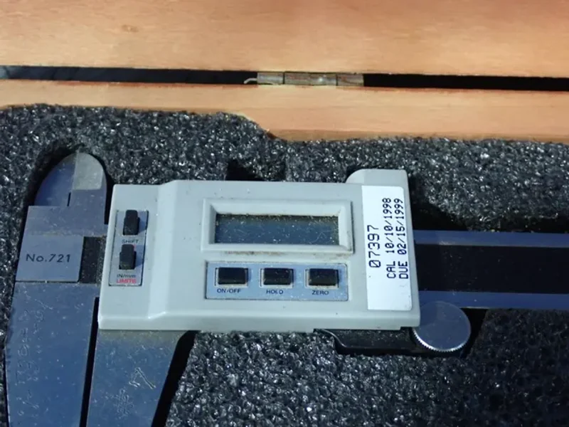 STARRETT CALIPER W/CASE  -  721
