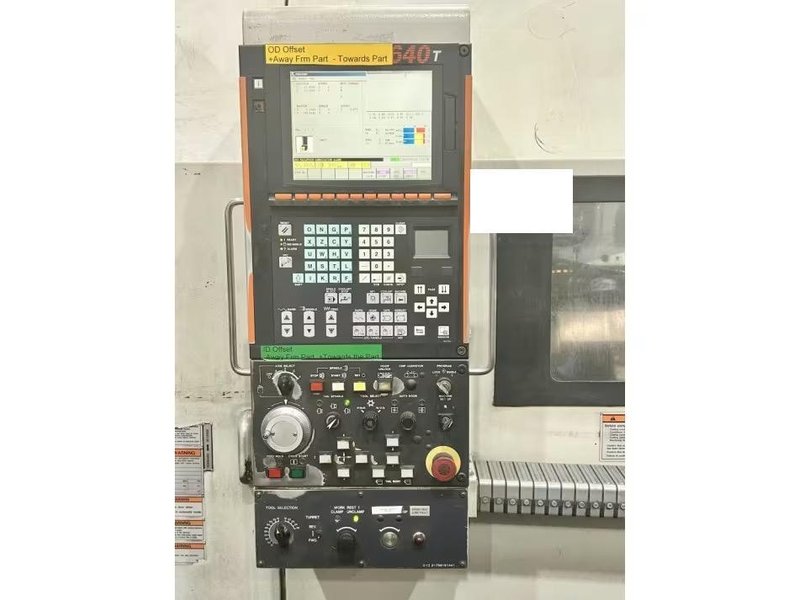 Mazak Slant Turn 50NR CNC Lathe, 2006 – 7.1″ Bore, Chip Conveyor