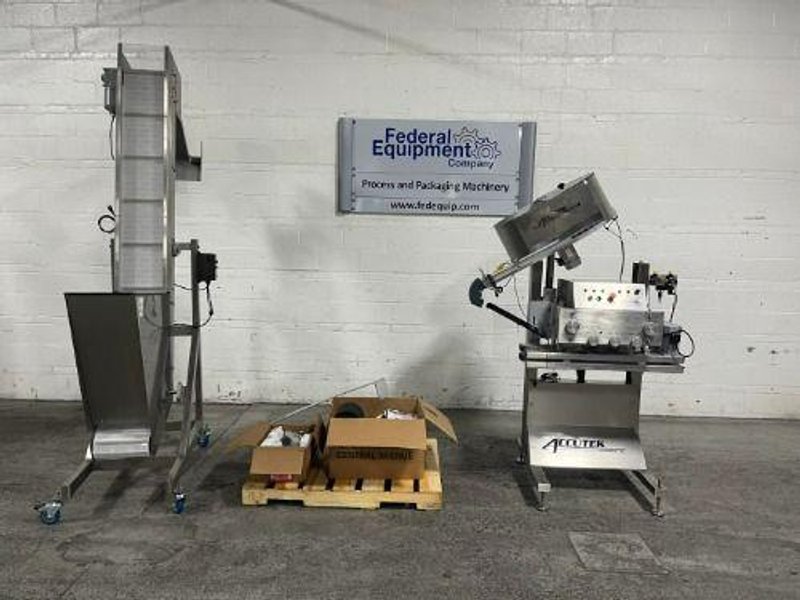 ACCUTEK BOTTLE LIQUID FILLING LINE  -  AVF 10