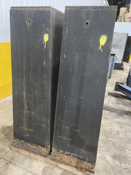 78" X 50' BESCO PORTABLE LATHE, ONSITE TURBINE WORK: STOCK #20735