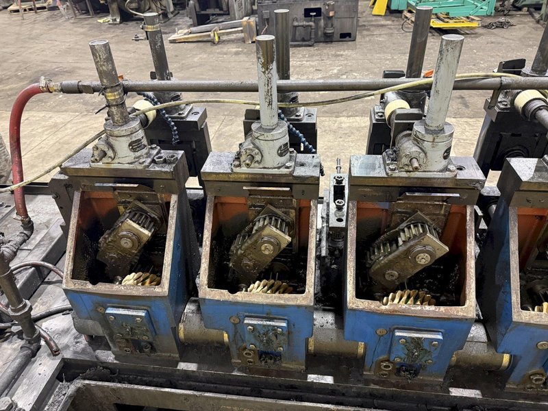 9 STAND x 2" YODER M2 ROLLFORMER, 6 STAND &amp; 3 STAND BASE: YOBRO #24317