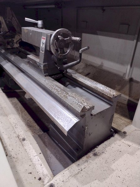 20" X 80" NARDINI MODEL LOGIC 250G CNC FLAT BED LATHE TURNING CENTER, 3.125" HOLE: STOCK #19739