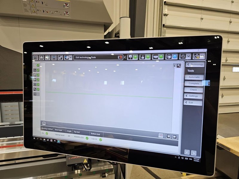 352 Ton x 14′ Bystronic Xpert Pro 320/4300 Extended Hydraulic Press Brake, 2022