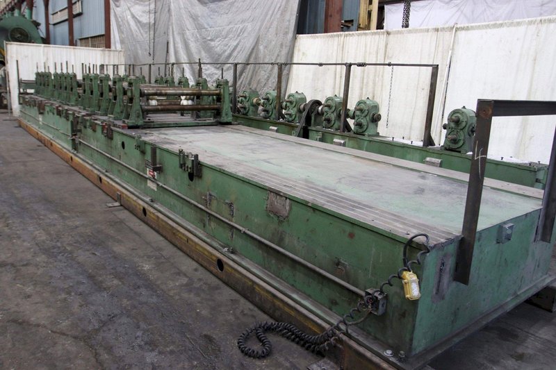 13 STANDS X 3&quot; X 44&quot; BRADBURY ROLLFORMER: STOCK #69558