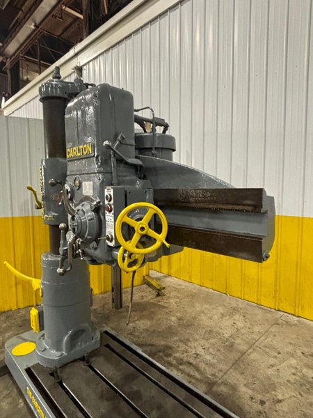 4&#039; ARM x 9&quot; CARLTON MODEL #1A POWER RADIAL ARM DRILL: YOBRO #24007