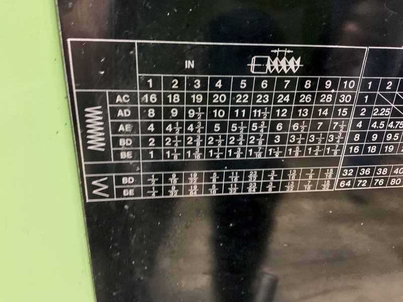 36" X 60" TIMEMASTER GAP BED ENGINE LATHE: STOCK #80849