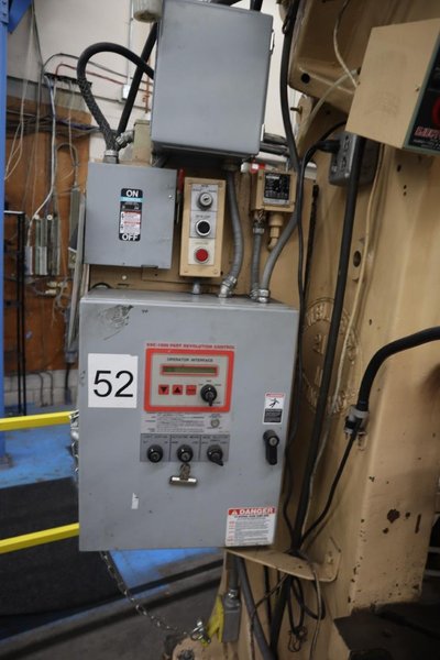 Bliss 21-1/2 OBI Punch Press, 60 Ton Back Geared, 3.75" Stroke, Air Clutch Brake