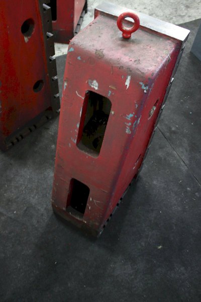 1 SET OF 12" X 36" G &amp; L T SLOTTED ANGLE PLATES: STOCK #75520