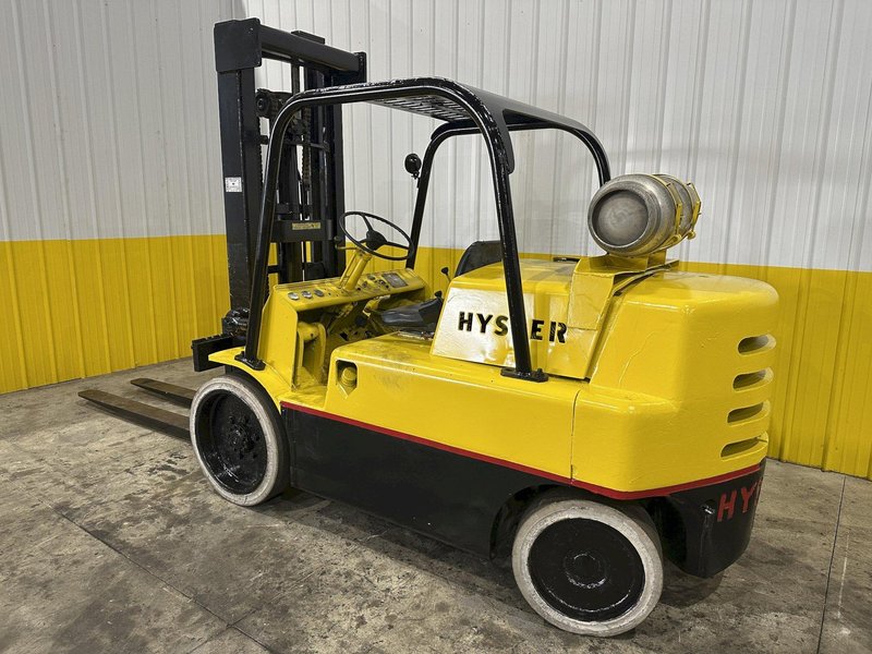 15,000 LBS HYSTER MODEL S150A LP GAS RIGGERS TYPE FORKLIFT: STOCK #22005